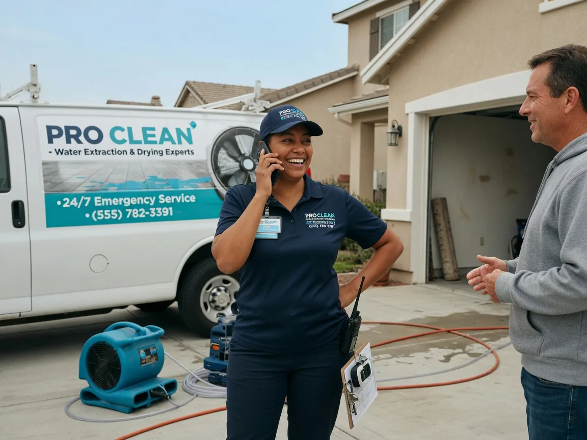 Water Extraction & Drying Landers, CA FAQs